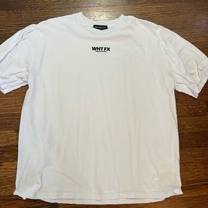 Oversized White Fox Tee